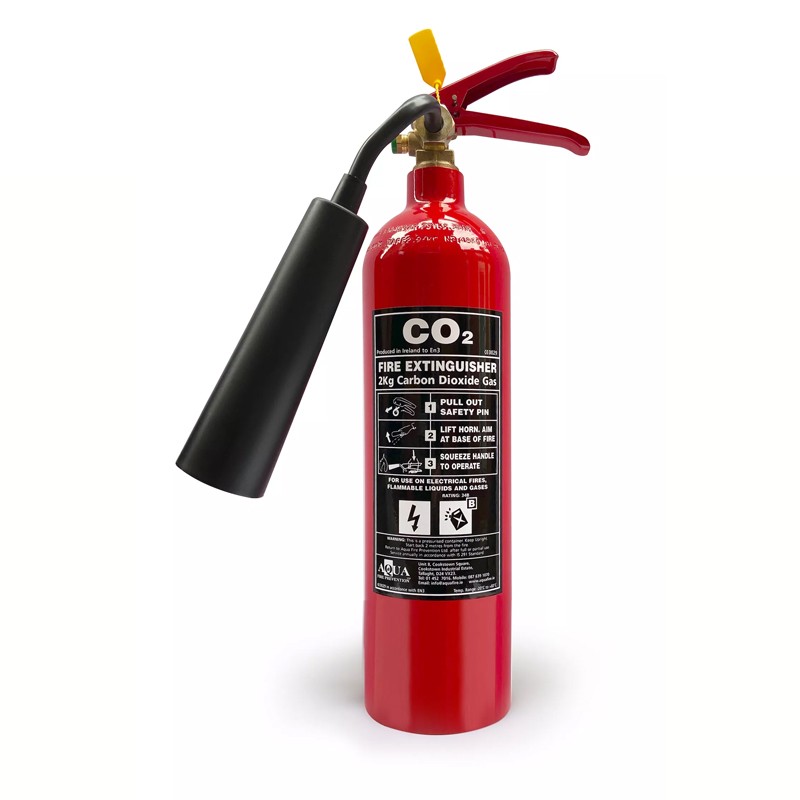 BSI EN3 2KGS CO2 Carbon Dioxide Fire Extinguisher