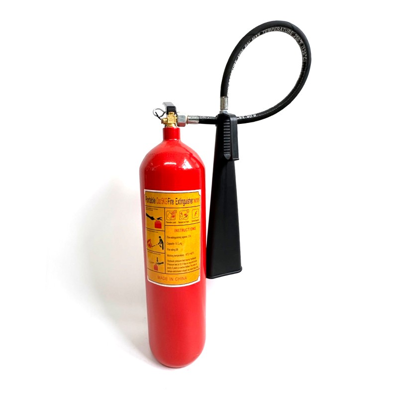 Portable Carbon_Alloy 5KGS CO2 Carbon Dioxide Fire Extinguisher