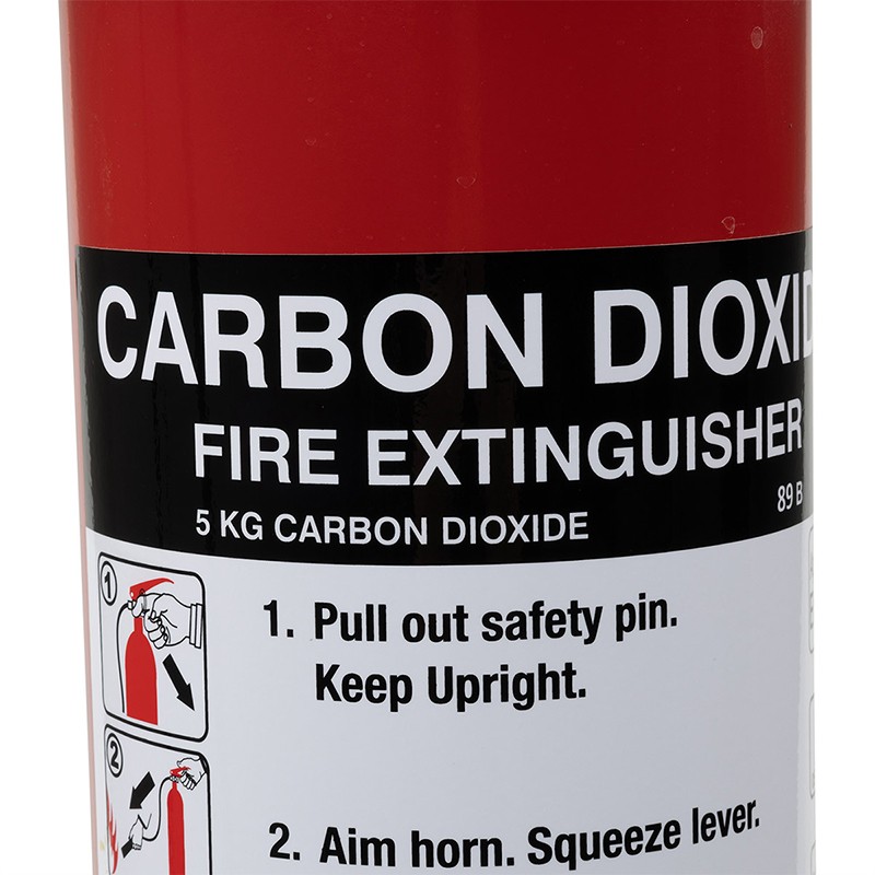 BSI EN3 5KGS CO2 Carbon Dioxide Fire Extinguisher