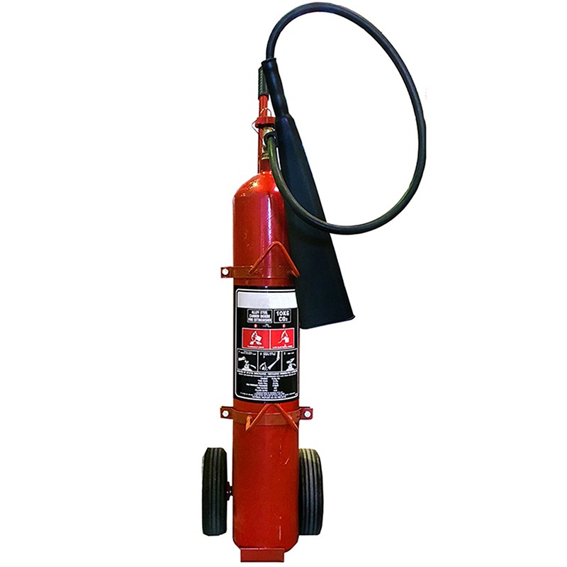 Portable Carbon_Alloy 10KGS CO2 Carbon Dioxide Fire Extinguisher