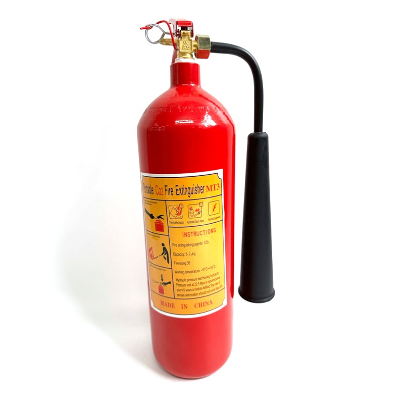 Portable Carbon_Alloy 3KGS CO2 Carbon Dioxide Fire Extinguisher