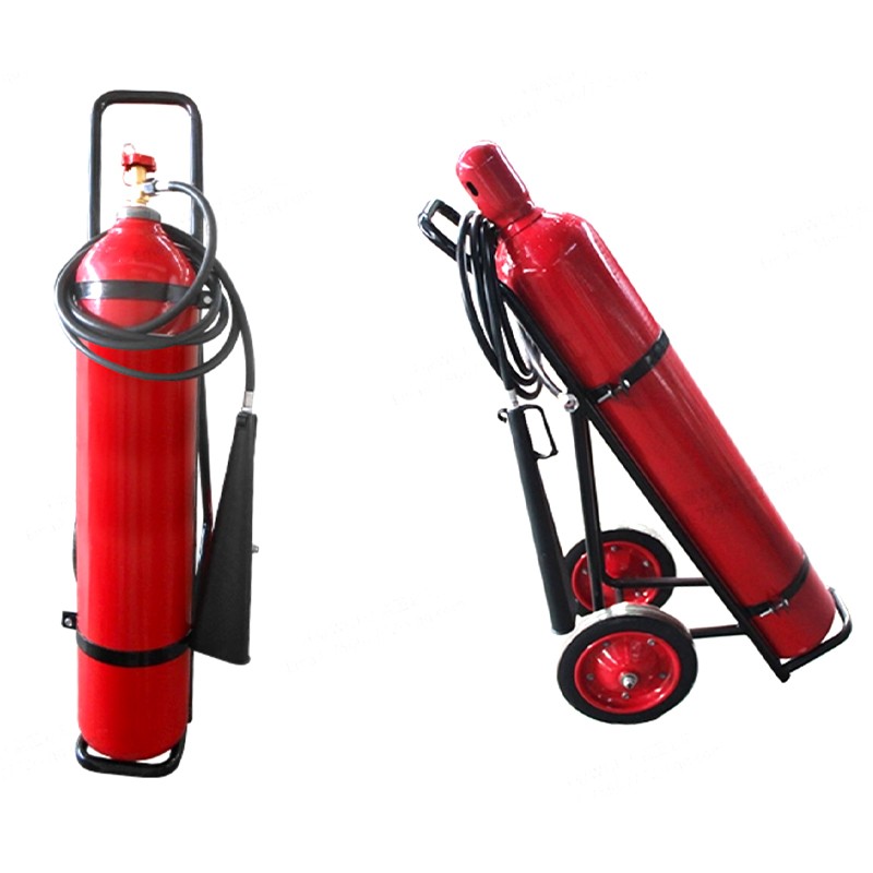 Portable Carbon_Alloy 25KGS CO2 Carbon Dioxide Fire Extinguisher