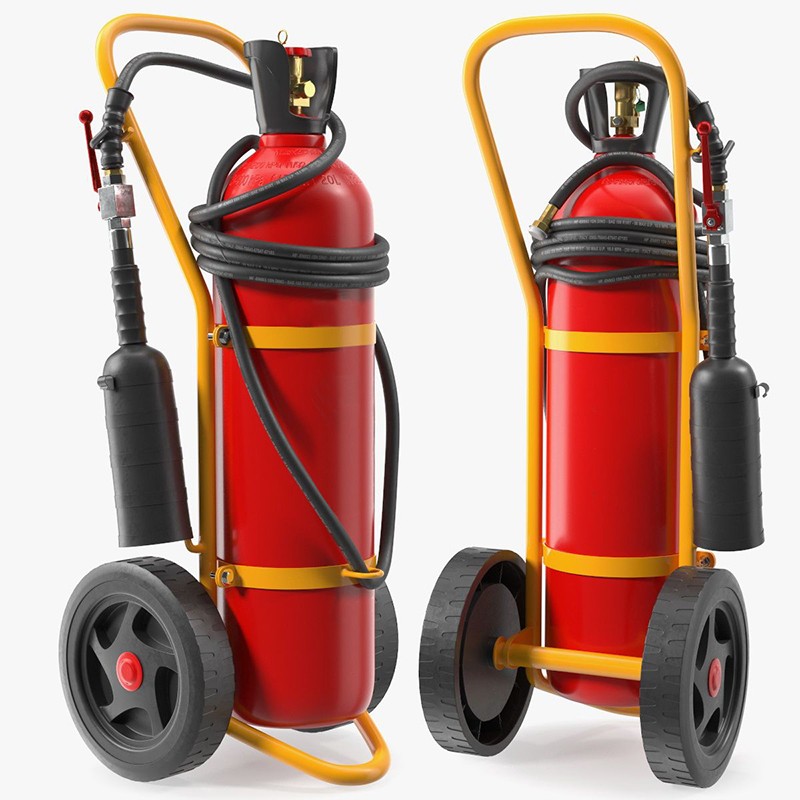 Portable Carbon_Alloy 20KGS CO2 Carbon Dioxide Fire Extinguisher