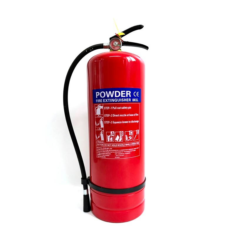 8kgs ISO and CE Standards ABC Portable Dry Powder Extinguisher