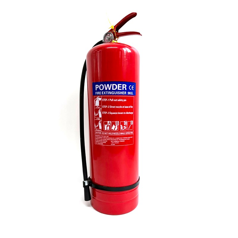 9kgs ISO and CE Standards ABC Portable Dry Powder Extinguisher