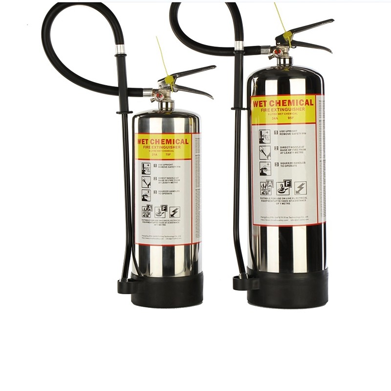 Stainless Steel 4KGS ABC Portable Dry Powder Extinguisher