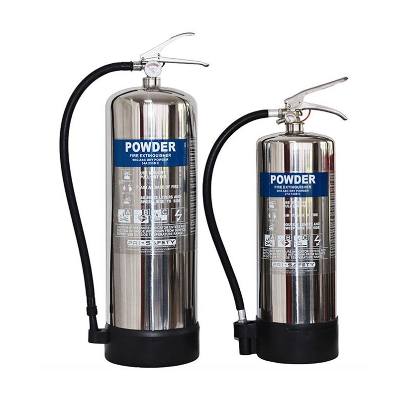 Stainless Steel 4KGS ABC Portable Dry Powder Extinguisher