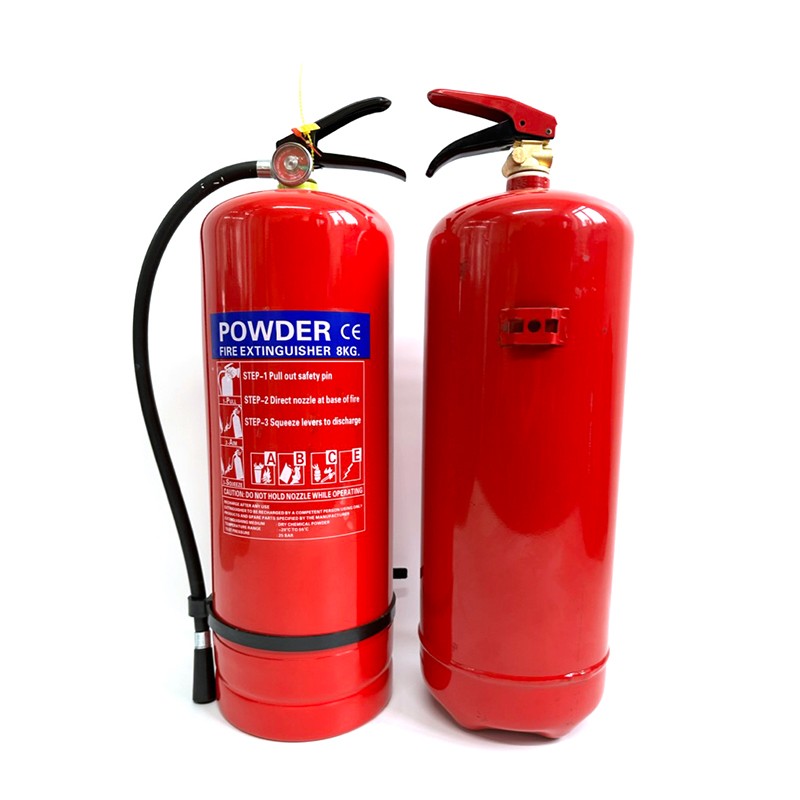 8kgs ISO and CE Standards ABC Portable Dry Powder Extinguisher