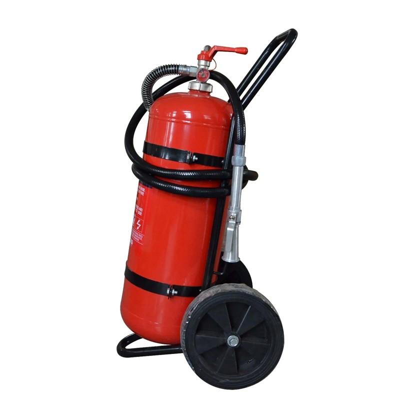 Trolley 25KGS ABC Dry Powder Fire Extinguisher