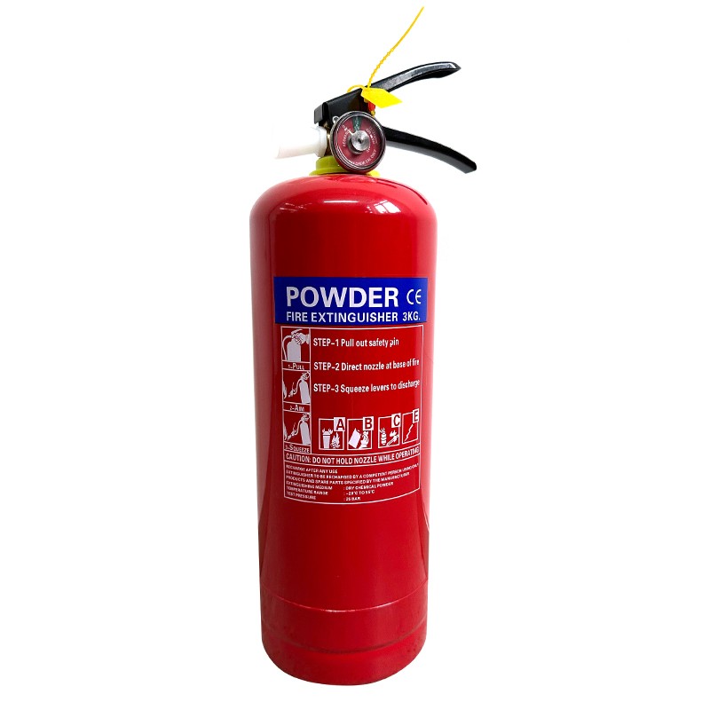 CE Standards 3KGS ABC Portable Dry Powder Extinguisher