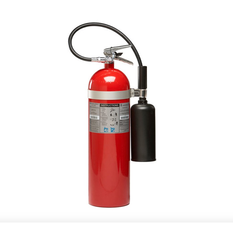 UL 15LB 6.8KGS Rust Carbon Dioxide Fire Extinguisher