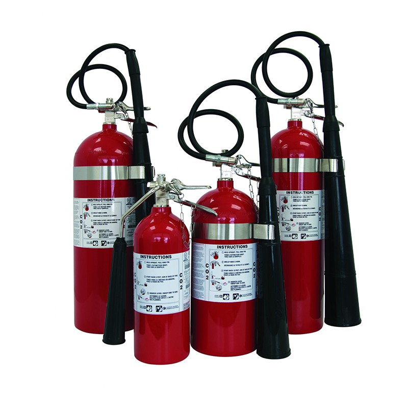 UL 15LB 6.8KGS Rust Carbon Dioxide Fire Extinguisher