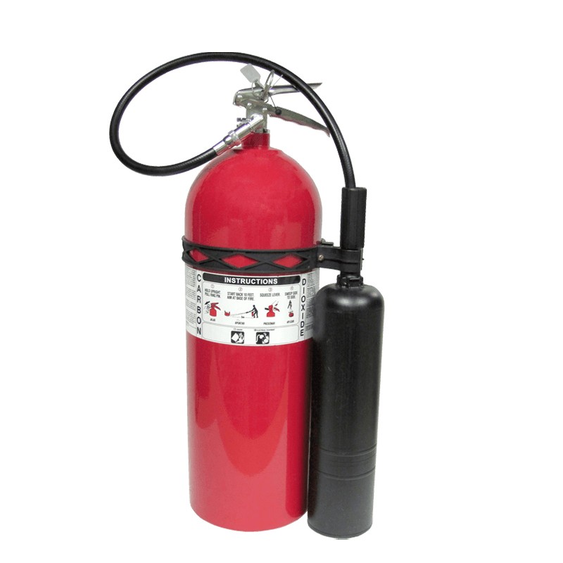 UL 20LB 9KGS Rust Carbon Dioxide Fire Extinguisher