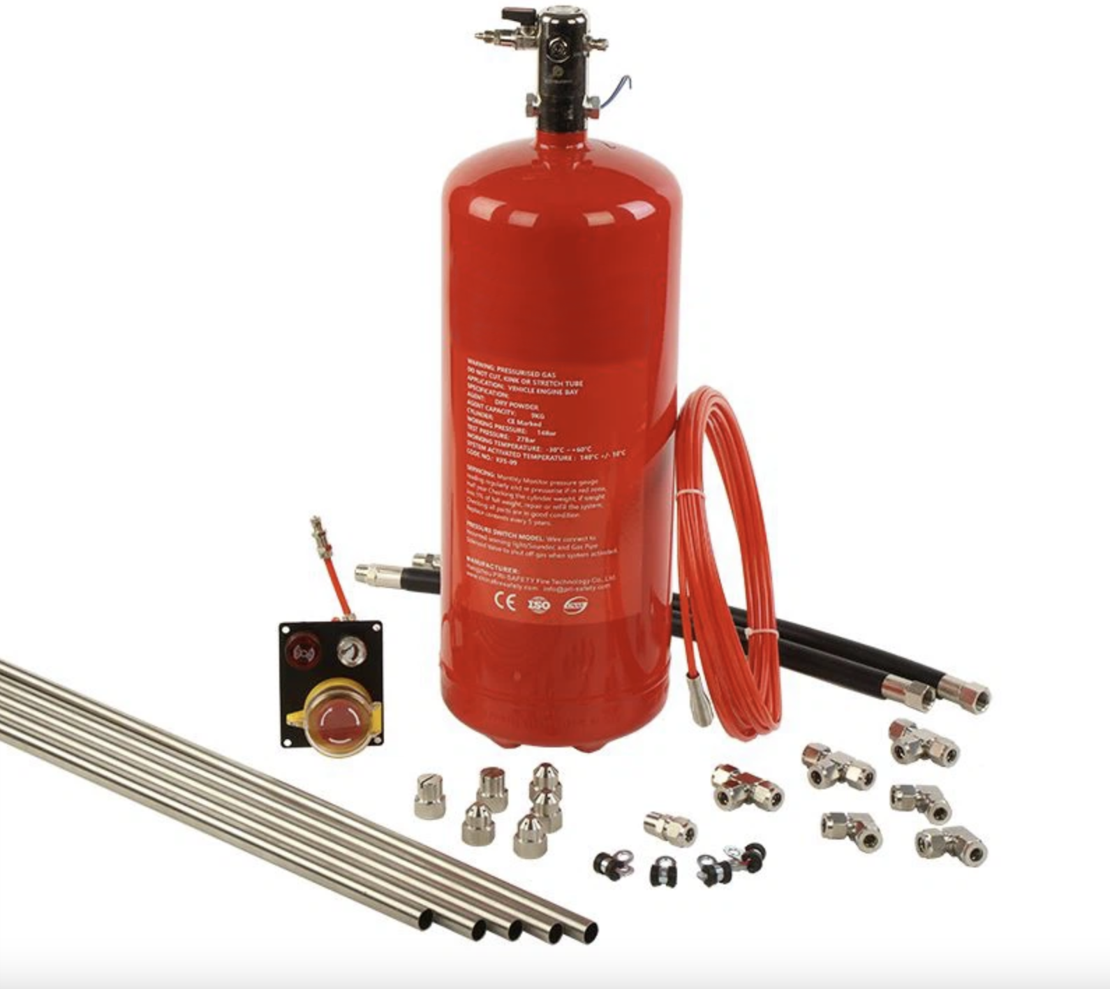 BSI EN3-7 Kitemark 6L Portable Water Mist Fire Extinguisher(图2)