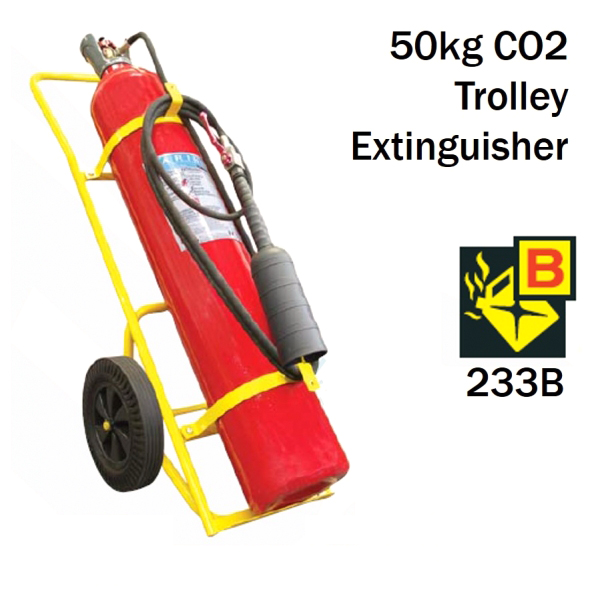 Portable Carbon_Alloy 50KGS CO2 Carbon Dioxide Fire Extinguisher(图1)