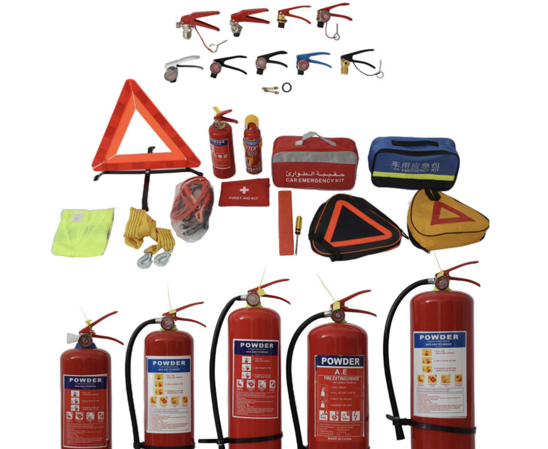 8kgs ISO and CE Standards ABC Portable Dry Powder Extinguisher(图1)