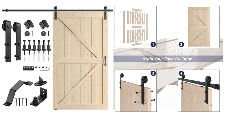 DIY Style Sliding Barn Door(图1)