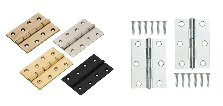 4.5" Stainless Steel Fireproof Flush Door Hinge(图1)