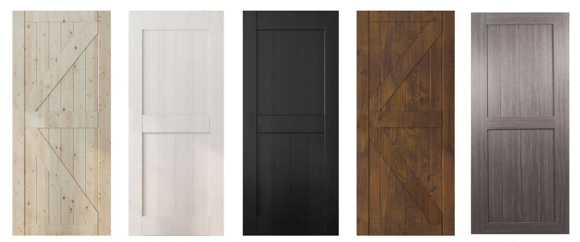 Popular Painted Barn Door(图1)