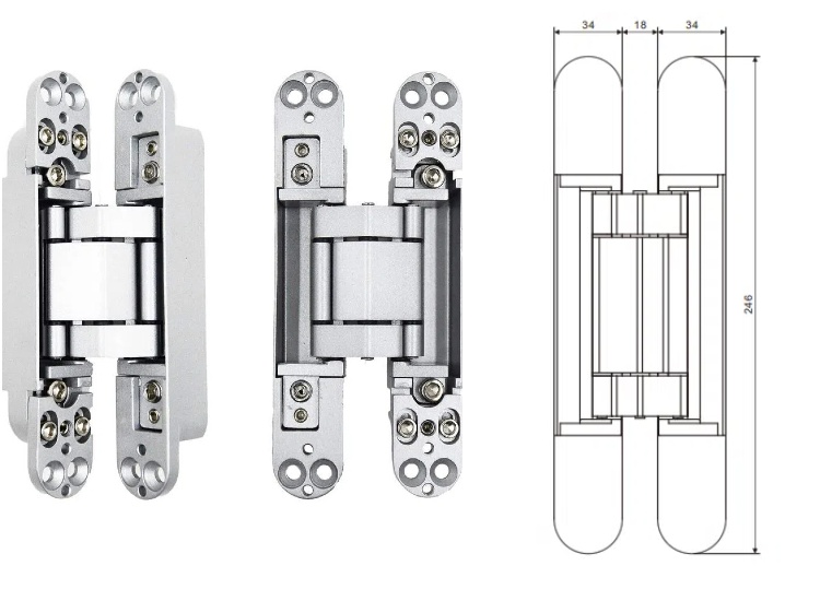 120KG Concealed Door Hinges(图3)