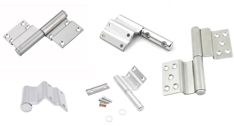 5" Bending Flag Hinge Stainless Steel Door Hinge(图1)