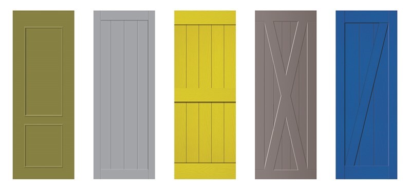 Popular Painted Barn Door(图2)