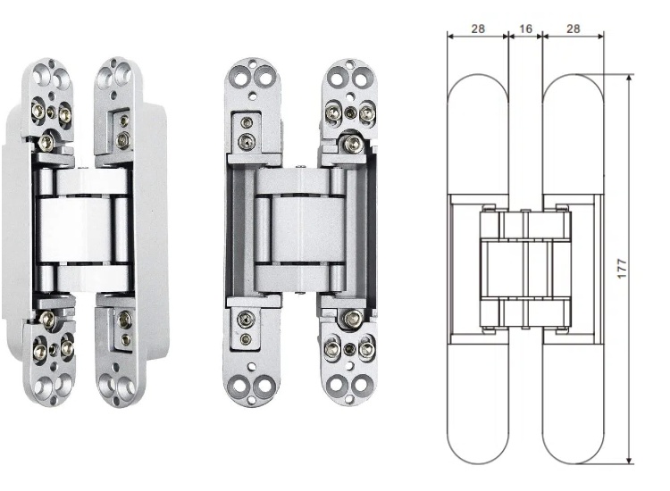 80KG Concealed Door Hinges(图3)