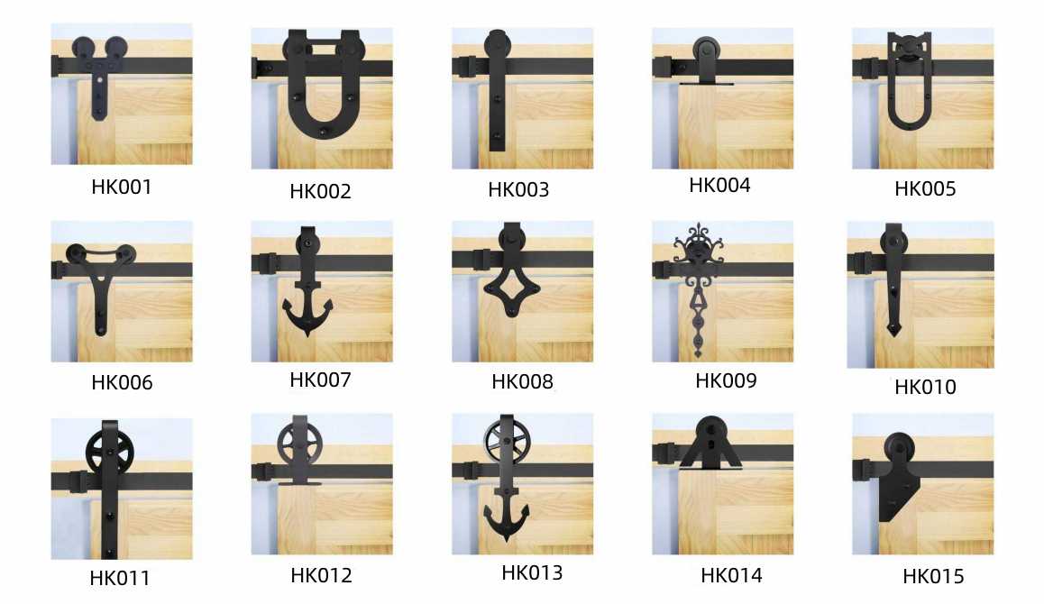 BY2401 Barn Door Hardware Kit(图3)